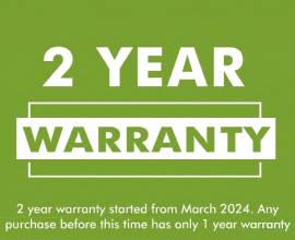 2 Year Warranty on All Items