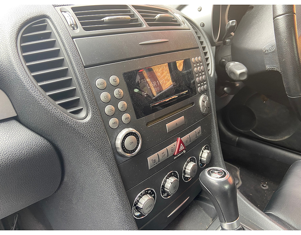 thumbnail image 2 of Lartepelle Black Leather Adaptive Shift Knob For Mercedes SLK-Class (R171) 2 of 4