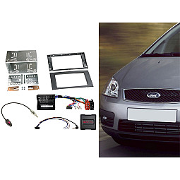 ACV 621114-15-4 Ford Double Din Car Stereo Black Fascia Fitting Kit ACV 621114-15-4 Ford Double Din Car Stereo Black Fascia Fitting Kit