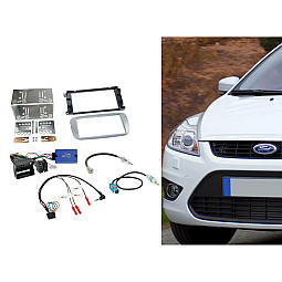 ACV 621114-19-2 Ford Complete Double Din Car Stereo Fascia, Steering, Aerial Fitting Kit ACV 621114-19-2 Ford Complete Double Din Car Stereo Fascia, Steering, Aerial Fitting Kit