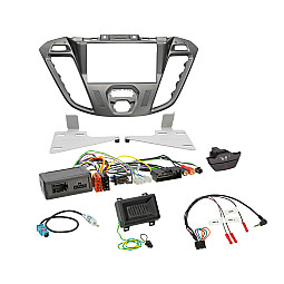 ACV 621114-26-7 Ford Transit Custom (Phoenix Silver) Double Din Fascia Kit with Hazard/Door Lock Switch ACV 621114-26-7 Ford Transit Custom (Phoenix Silver) Double Din Fascia Kit with Hazard/Door Lock Switch