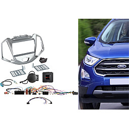 ACV 621114-29-1 Ford Ecosport 2013-2021 Silver Double Din Stereo Fascia Fitting Kit ACV 621114-29-1 Ford Ecosport 2013-2021 Silver Double Din Stereo Fascia Fitting Kit