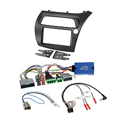 ACV 621130-20-2 Honda Civic (2006-2011) Black Double Din Stereo Installation Fitting Kit