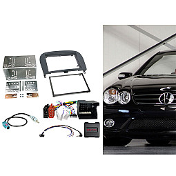 ACV 621190-25-1 - Mercedes SL R230 2004 - 2014 Double Din Car Stereo Fitting Kit ACV 621190-25-1 - Mercedes SL R230 2004 - 2014 Double Din Car Stereo Fitting Kit