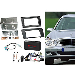 ACV 621190-28-1 Mercedes E Class 2002 - 2009 Double Din Car Stereo Fascia Fitting Kit ACV 621190-28-1 Mercedes E Class 2002 - 2009 Double Din Car Stereo Fascia Fitting Kit