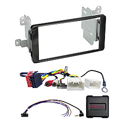 ACV 621200-20-1 Mitsubishi L200, Triton 2015-2021 Double Din Car CD Stereo Fascia Fitting Kit