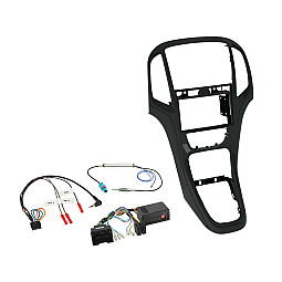 ACV 621230-23-5 Vauxhall Astra 2010 - 2016 Matt Black Double Din Car Stereo Fascia Fitting Kit ACV 621230-23-5 Vauxhall Astra 2010 - 2016 Matt Black Double Din Car Stereo Fascia Fitting Kit