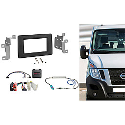 CTKRT20 Nissan NV400 2020-2021 Double Din Car Stereo Fascia Fitting Kit CTKRT20 Nissan NV400 2020-2021 Double Din Car Stereo Fascia Fitting Kit