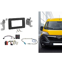 CTKRT20 Vauxhall / Opel Movano 2020> Double Din Car Stereo Fascia Fitting Kit CTKRT20 Vauxhall / Opel Movano 2020> Double Din Car Stereo Fascia Fitting Kit
