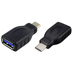 InCarTec 24-028 USB C (Male) to USB 3.0 A (Female) Adaptor