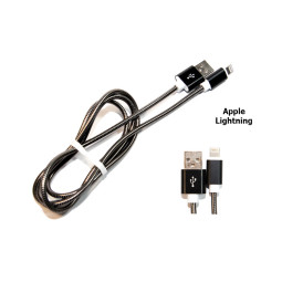 InCarTec 26-041 iPhone Lightning Connector to USB A Cable 1 metre InCarTec 26-041 iPhone Lightning Connector to USB A Cable 1 metre