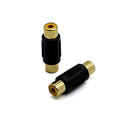 InCarTec 32-100 Female to Female RCA Phono Adaptor (PAIR)