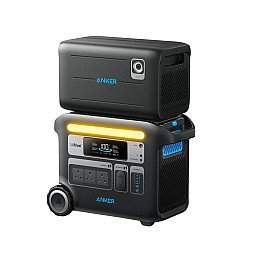 Anker SOLIX F2000 Portable Power Station, PowerHouse 767 With BP2600 Expansion Battery