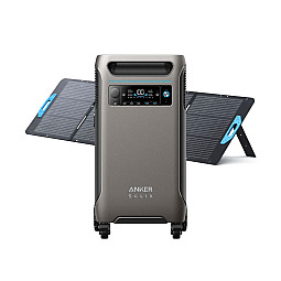 Anker SOLIX F3800 Portable Power Station (3840Wh - 6000W) - with PS200 200W Solar Panel