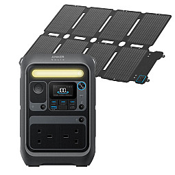 Anker Solix C300 Portable Battery Power Station 288WH 300W With PS100X 100W Solar Panel Anker Solix C300 Portable Battery Power Station 288WH 300W With PS100X 100W Solar Panel