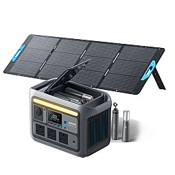 Anker Solix C800 PLUS Portable Battery Power Station with PS200 Solar Panel (200W) Anker Solix C800 PLUS Portable Battery Power Station with PS200 Solar Panel (200W)