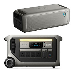 Anker Solix F3000 Portable Battery Power Station 3072Wh / 3600W With BP3000 Expansion Battery Anker Solix F3000 Portable Battery Power Station 3072Wh / 3600W With BP3000 Expansion Battery