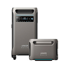 Anker SOLIX F3800 Portable Power Station (3840Wh - 6000W) - A1790211 With BP3800 Expansion Battery