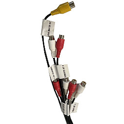 Pioneer SPH-DA160DAB / SPH-DA360DAB RCA Pre Out, Subwoofer Out, Rear Monitor Out Pioneer SPH-DA160DAB / SPH-DA360DAB RCA Pre Out, Subwoofer Out, Rear Monitor Out