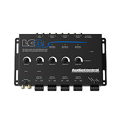 AudioControl LC8i Black 8 Channel Line Output Converter with Auxiliary Input