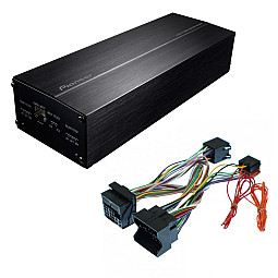 Pontiac G8 2008-2010 Quadlock Connector ISO Cable Pioneer Original Factory Stereo Amplifier Upgrade Kit