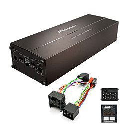 MINI Convertible, Hatch, Mini One ISO Hands-Free T-harness Pioneer 4 Channel Class D Bridgeable Amplifier Upgrade Kit MINI Convertible, Hatch, Mini One ISO Hands-Free T-harness Pioneer 4 Channel Class D Bridgeable Amplifier Upgrade Kit