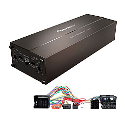 BMW 1,3, 5, 6, 7 Series X1, X3, X6, Z4 Pioneer 4 Channel Class D Bridgeable Amplifier Upgrade Kit BMW 1,3, 5, 6, 7 Series X1, X3, X6, Z4 Pioneer 4 Channel Class D Bridgeable Amplifier Upgrade Kit