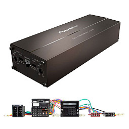 Pioneer 4 Channel Class D Bridgeable Amplifier Upgrade Kit For Ford