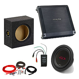 Mercedes Sprinter W906 2007> 8" Subwoofer Box Amplifier Wiring Kit Mercedes Sprinter W906 2007> 8" Subwoofer Box Amplifier Wiring Kit