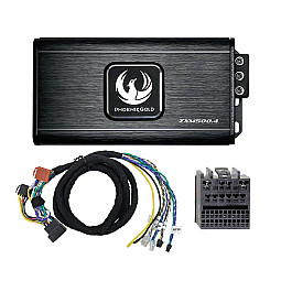 Phoenix Gold ZXMPF1 Ford Power Up Kit with Class-D 4 Channel Mini Amplifier