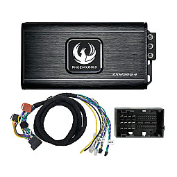 Phoenix Gold ZXMPFT1 Fiat Power Up Kit with Class-D 4 Channel Mini Amplifier