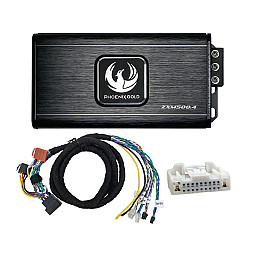 Phoenix Gold ZXMPN1 Nissan Power Up Kit with Class-D 4 Channel Mini Amplifier