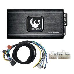 Phoenix Gold ZXMPT1 Toyota Power Up Kit with Class-D 4 Channel Mini Amplifier Phoenix Gold ZXMPT1 Toyota Power Up Kit with Class-D 4 Channel Mini Amplifier
