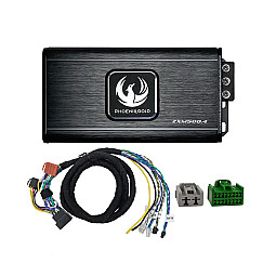 Phoenix Gold ZXMPV2 Volvo Power Up Kit with Class-D 4 Channel Mini Amplifier Phoenix Gold ZXMPV2 Volvo Power Up Kit with Class-D 4 Channel Mini Amplifier