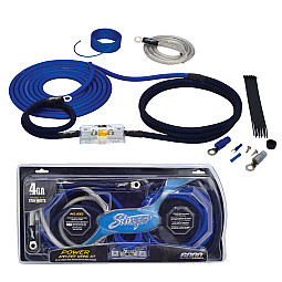 Stinger SK6241 4 Gauge 6000 Series Power Amplifier Wiring Kit With 175 AMP Midi Fuse Holder Stinger SK6241 4 Gauge 6000 Series Power Amplifier Wiring Kit With 175 AMP Midi Fuse Holder