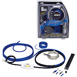 Stinger SK6281 8 Gauge 6000 Series Power Amplifier Wiring Kit With 70 AMP Midi Fuse Holder Stinger SK6281 8 Gauge 6000 Series Power Amplifier Wiring Kit With 70 AMP Midi Fuse Holder