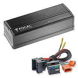 Volkswagen Focal INSIDE Impulse 4.320 Compact 4 Channel Car T-Harnes Amplifier KIt Volkswagen Focal INSIDE Impulse 4.320 Compact 4 Channel Car T-Harnes Amplifier KIt