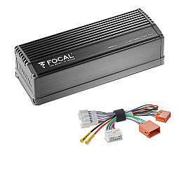Focal Impulse 4.320 Compact 4 Channel ISO Cable Harness Amplifier KIt For Renault & Dacia Focal Impulse 4.320 Compact 4 Channel ISO Cable Harness Amplifier KIt For Renault & Dacia