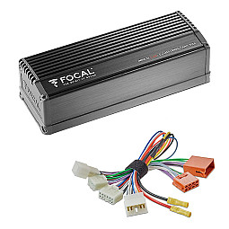 Focal Impulse 4.320 Compact 4 Channel ISO Cable Harness Amplifier KIt For Toyota Focal Impulse 4.320 Compact 4 Channel ISO Cable Harness Amplifier KIt For Toyota