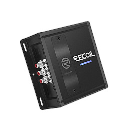 Recoil DII400.4 Ultra Compact Class D 4 Channel Bridgeable Amplifier Max 800 Watts Recoil DII400.4 Ultra Compact Class D 4 Channel Bridgeable Amplifier Max 800 Watts