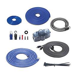 Recoil RCK0 - 0 AWG 2 Channel Complete Amplifier Wiring Kit