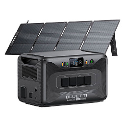 Bluetti Apex 300 Portable Power Station With 200W Foldable Solar Panel