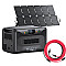 BLUETTI Apex 300 + Sora 220 + A-MC4-NO-UN-L5M Portable Power Station Apex 300 + Sora 220 + A-MC4-NO-UN-L5M