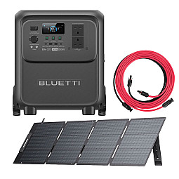 Bluetti Elite 320 Power Station With PV200 IP67 Foldable 200W Solar Panel & PV Solar 5M Extension Cable Bluetti Elite 320 Power Station With PV200 IP67 Foldable 200W Solar Panel & PV Solar 5M Extension Cable
