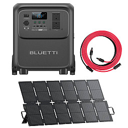 Bluetti Elite 320 Power Station With Foldable 220W Solar Panel & PV Solar 5M Extension Cable