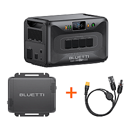 Bluetti Apex 300 Portable Power Station With DC-DC Cable & Fast Charger 1 Bundle