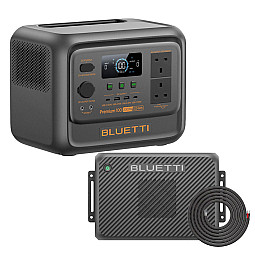 Bluetti PREMIUM 100 V2 AC/DC Portable Battery Power Station With Charger 2 & Wiring Kit Bluetti PREMIUM 100 V2 AC/DC Portable Battery Power Station With Charger 2 & Wiring Kit
