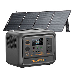 BLUETTI PREMIUM 100 V2 AC/DC Portable Battery Power Station With 200W Solar Panel