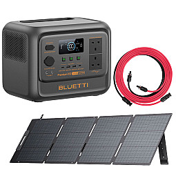 Bluetti PREMIUM 100 V2 AC/DC Power Station With 200W Solar Panel & 5M PV Extension Cable Bluetti PREMIUM 100 V2 AC/DC Power Station With 200W Solar Panel & 5M PV Extension Cable