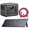 BLUETTI PREMIUM 100 V2 + PV200D + PV Solar 5M Extension Cable Portable Power Station PREMIUM 100 V2 + PV200D + PV Solar 5M Extension Cable
